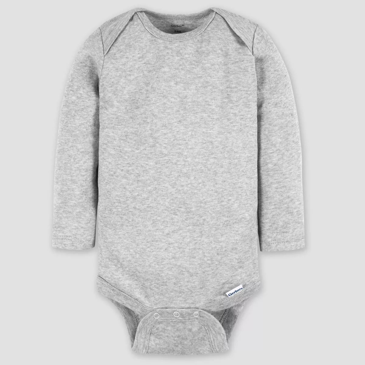 Gerber Baby 4Pk Long Sleeve Onesies