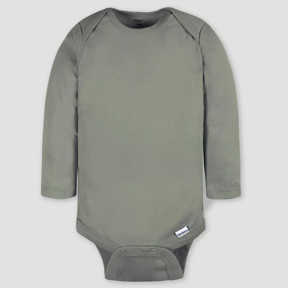 Gerber Baby 4Pk Long Sleeve Onesies