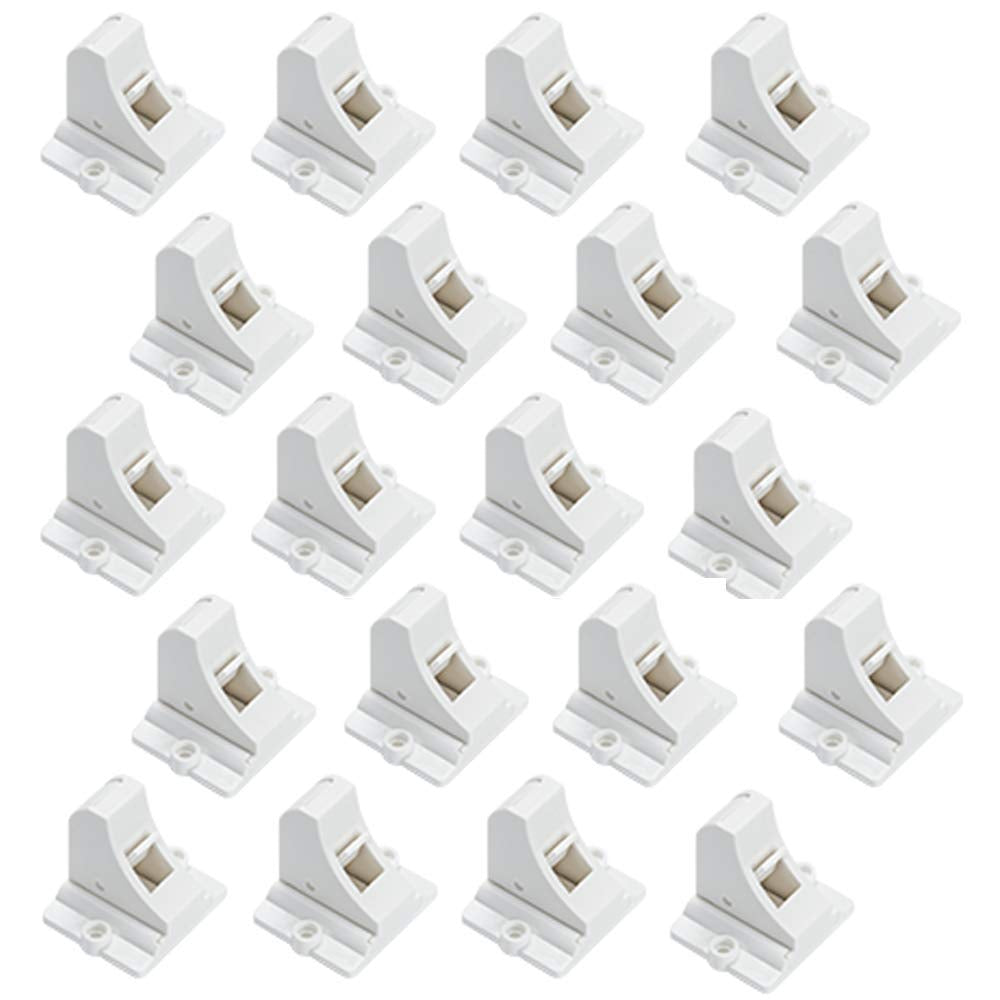 60 Pack - Baby Proofing Magnetic Cabinet Locks 20 Locks & 2 Keys Bundle with 38 Pack Baby Proofing Outlet Covers